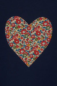 Magnificent Stanley Tee Heart T-Shirt in choice of Liberty Print
