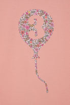Magnificent Stanley Tee Number Balloon Dusty Pink T-Shirt in Choice of Liberty Print