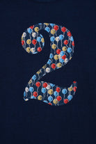 Magnificent Stanley Tee Number Navy T-Shirt in Ethan's Party Liberty Print