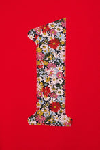 Load image into Gallery viewer, Magnificent Stanley Tee Number Red T-Shirt in Libby Liberty Print