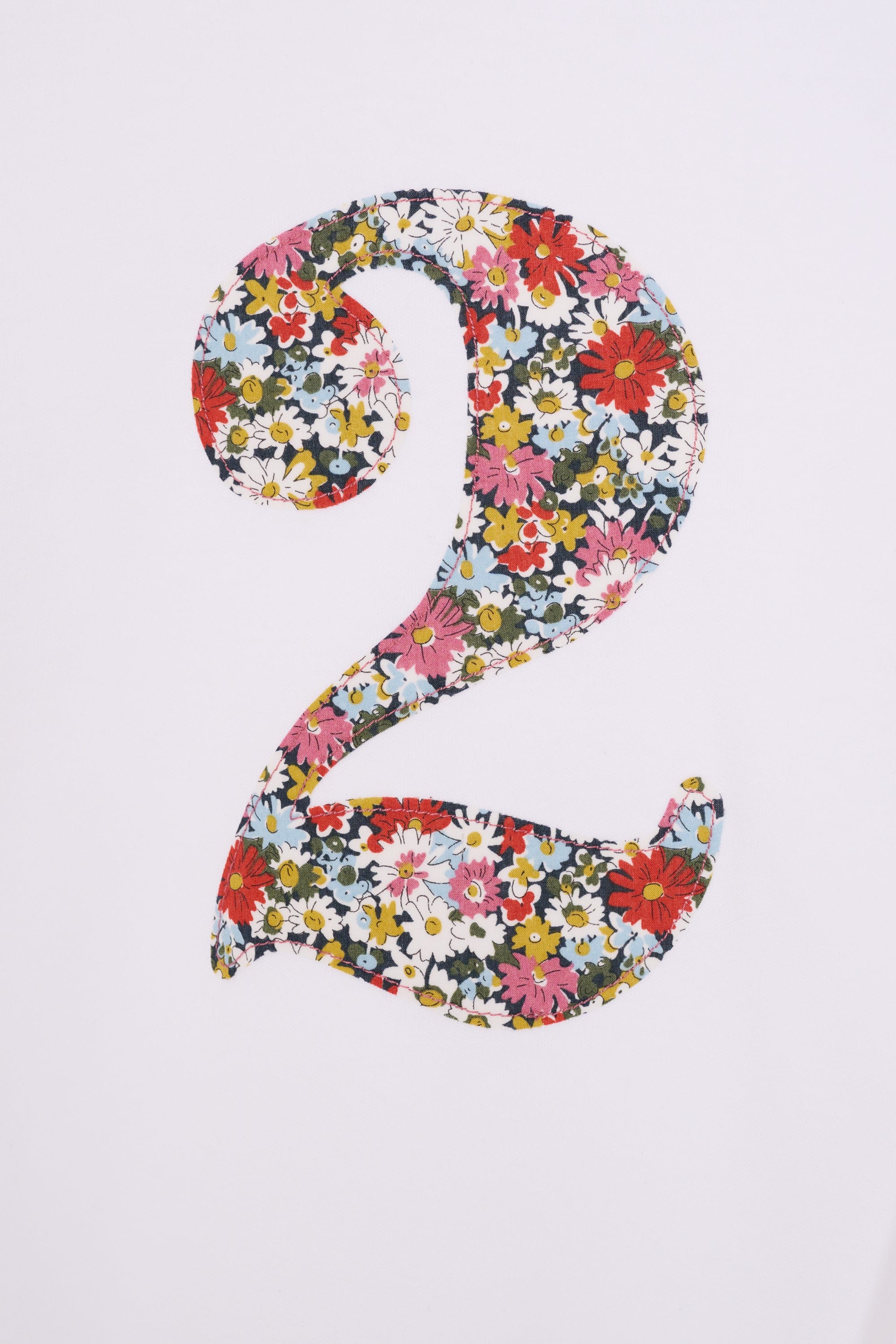 Magnificent Stanley Tee Number White T-Shirt in Libby Liberty Print