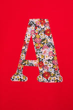 Load image into Gallery viewer, Magnificent Stanley Tee Personalised Red T-Shirt in Libby Liberty Print