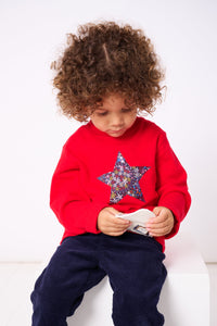 Magnificent Stanley Tee Red Star T-Shirt in Adelajda's Wish Liberty Print