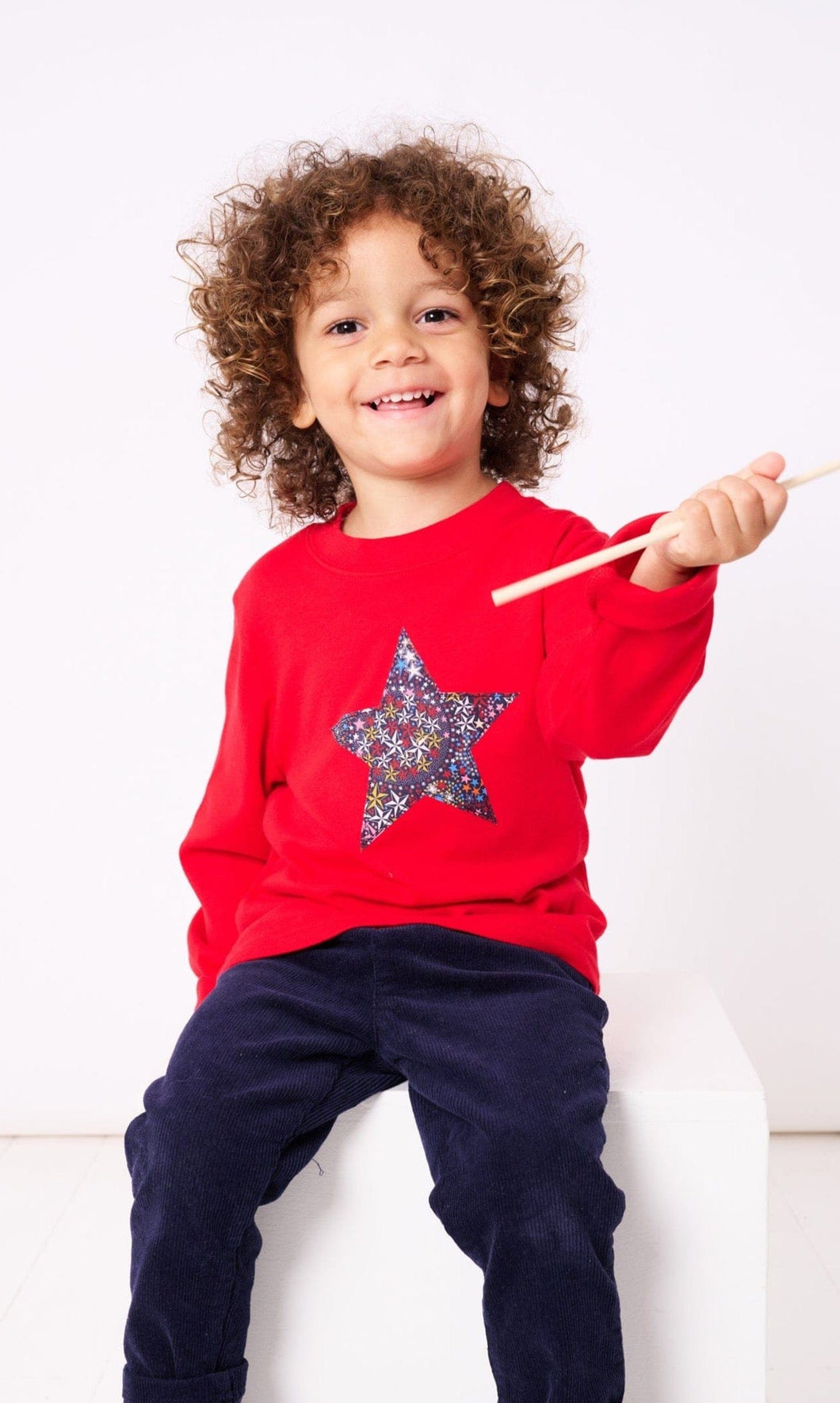 Magnificent Stanley Tee Red Star T-Shirt in Adelajda's Wish Liberty Print