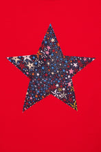 Load image into Gallery viewer, Magnificent Stanley Tee Red Star T-Shirt in Adelajda&#39;s Wish Liberty Print