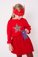 Load image into Gallery viewer, Magnificent Stanley Tee Red Star T-Shirt in Emma Etoile Liberty Print