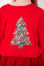 Load image into Gallery viewer, Magnificent Stanley Tee Red Tree T-Shirt in Emma Etoile Liberty Print