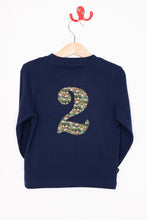 Load image into Gallery viewer, Magnificent Stanley Tee Small Letter &amp; Large Number Navy T-Shirt