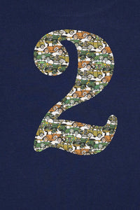 Magnificent Stanley Tee Small Letter & Large Number Navy T-Shirt