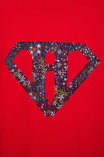 Load image into Gallery viewer, Magnificent Stanley Tee Superhero Red T-Shirt in choice of Liberty Print