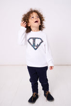 Load image into Gallery viewer, Magnificent Stanley Tee Superhero White T-Shirt in choice of Liberty Print