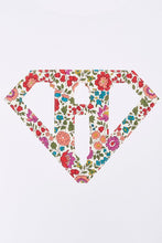 Load image into Gallery viewer, Magnificent Stanley Tee Superhero White T-Shirt in choice of Liberty Print
