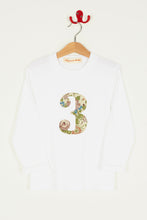 Load image into Gallery viewer, Magnificent Stanley Tee Vintage Rose Ellen Personalised or Number White T-Shirt FABLE HEART Collaboration