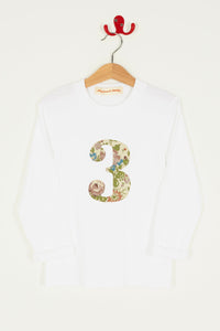 Magnificent Stanley Tee Vintage Rose Ellen Personalised or Number White T-Shirt FABLE HEART Collaboration
