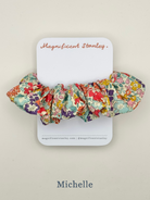 Magnificent Stanley Liberty print hair scrunchie in michelle print