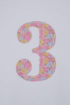 Magnificent Stanley Tee Number White T-Shirt in Sadie Rose Liberty Print