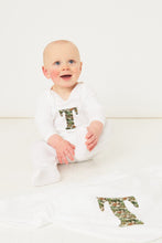 Load image into Gallery viewer, Magnificent Stanley Blanket Personalised Liberty Print Cotton Baby Blanket