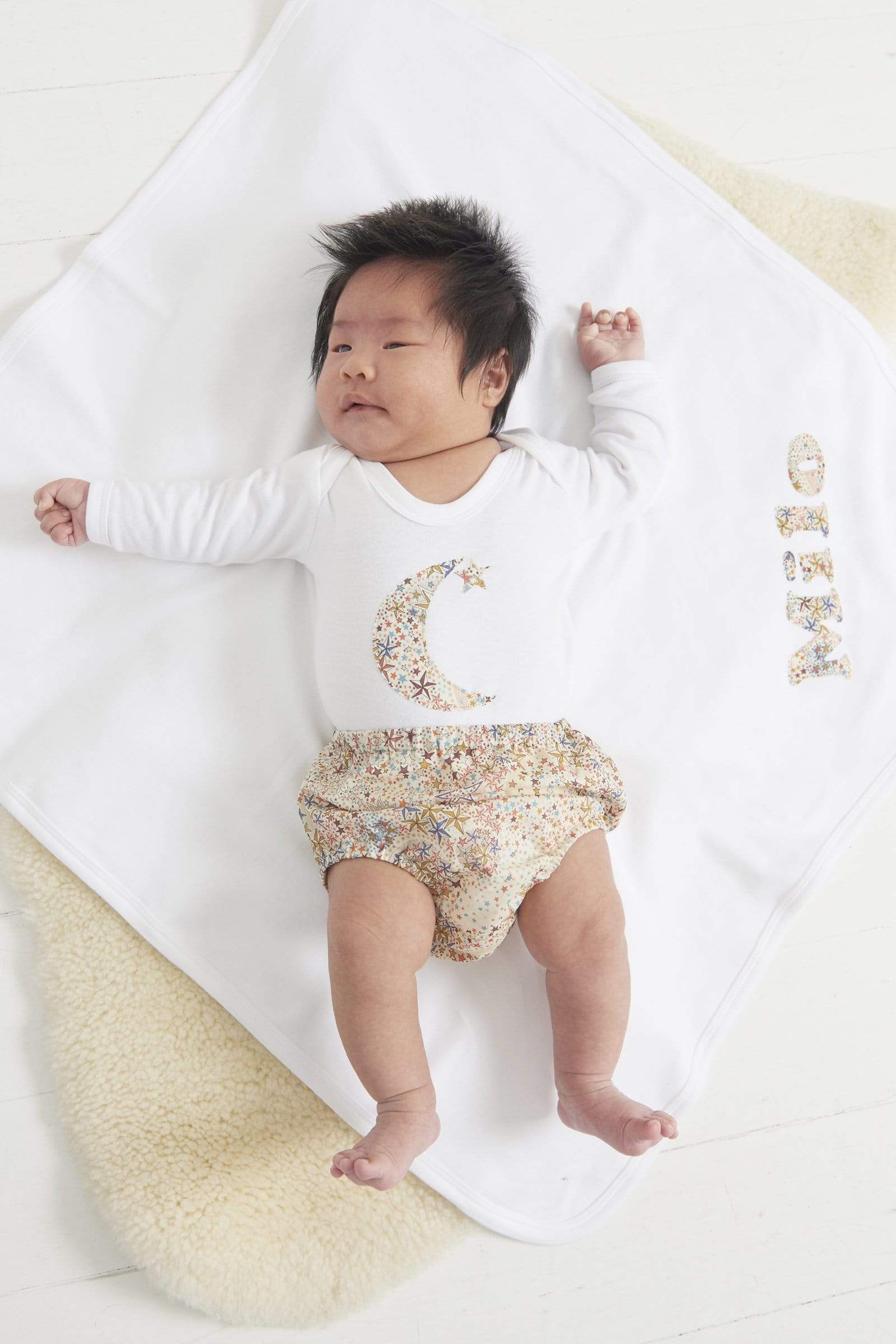 Magnificent Stanley Bodysuit Dreamy Moon Bodysuit "Adelajda" Liberty Print