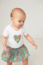 Load image into Gallery viewer, Magnificent Stanley Bodysuit Heart Cotton Bodysuit in choice of Liberty Print