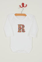 Load image into Gallery viewer, Magnificent Stanley Bodysuit Personalised Bodysuit in Betsy Ann Liberty Print