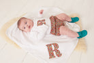 Magnificent Stanley Bodysuit Personalised Bodysuit in Betsy Ann Liberty Print