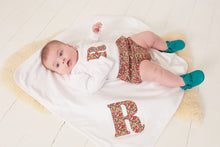 Load image into Gallery viewer, Magnificent Stanley Bodysuit Personalised Bodysuit in Betsy Ann Liberty Print