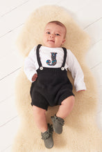 Load image into Gallery viewer, Magnificent Stanley Bodysuit Personalised Bodysuit in Fizz Pop Black Liberty Print