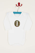 Magnificent Stanley Bodysuit Personalised Bodysuit in Hackney Road Green Liberty Print