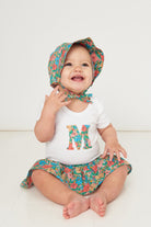 Magnificent Stanley Bodysuit Personalised Bodysuit in Meadow Song Liberty Print