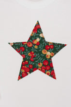 Load image into Gallery viewer, Magnificent Stanley Bodysuit Star Bodysuit in Glitter Wiltshire Liberty Print