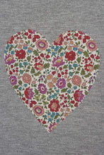 Load image into Gallery viewer, Magnificent Stanley Ladies Sweatshirt Heart Grey Ladies Sweatshirt in your Choice of Liberty Print