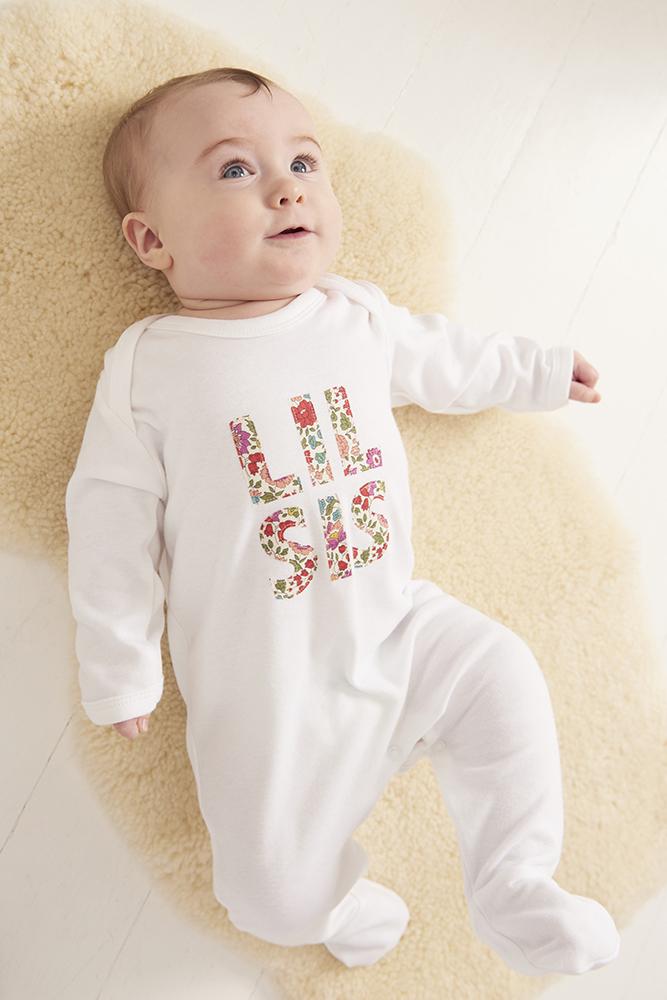 Magnificent Stanley Romper LIL' SIS Cotton Romper in Choice of Liberty print