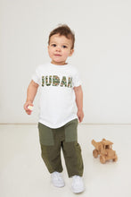 Load image into Gallery viewer, Magnificent Stanley Tee Name White T-Shirt in Choice of Liberty Print