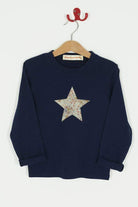Magnificent Stanley Tee Navy Star T-Shirt in Adelajda Liberty Print