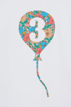 Load image into Gallery viewer, Magnificent Stanley Tee Number Balloon White T-Shirt in Choice of Liberty Print