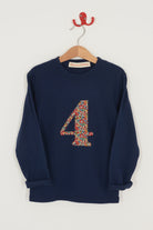 Magnificent Stanley Tee Number Navy T-Shirt in Betsy Ann Liberty Print