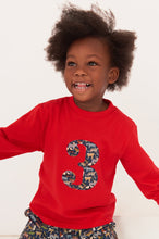 Load image into Gallery viewer, Magnificent Stanley Tee Number Red T-Shirt in Quey 2 Liberty Print