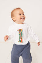 Load image into Gallery viewer, Magnificent Stanley Tee Number White T-Shirt in My Little Star Liberty Print