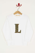 Magnificent Stanley Tee Personalised White T-Shirt in Hackney Road Green Liberty Print