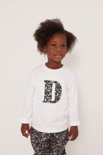 Load image into Gallery viewer, Magnificent Stanley Tee Personalised White T-Shirt in Quey 2 Liberty Print