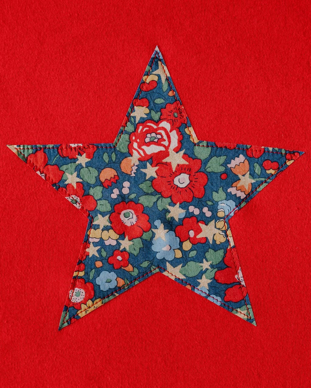 Magnificent Stanley Tee READY Red Star T-Shirt in Betsy Star Print