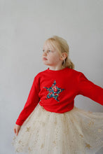 Load image into Gallery viewer, Magnificent Stanley Tee READY Red Star T-Shirt in Betsy Star Print