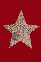 Magnificent Stanley Tee Red Star T-Shirt in Adelajda Liberty Print