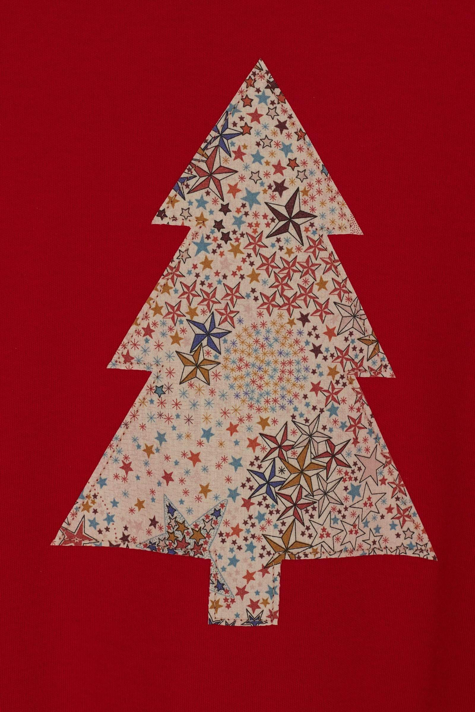 Magnificent Stanley Tee Red Tree T-Shirt in Adelajda Liberty Print