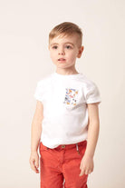 Magnificent Stanley Tee Small Letter & Large Number White T-Shirt