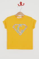 Magnificent Stanley Tee Superhero Yellow T-Shirt in choice of Liberty Print